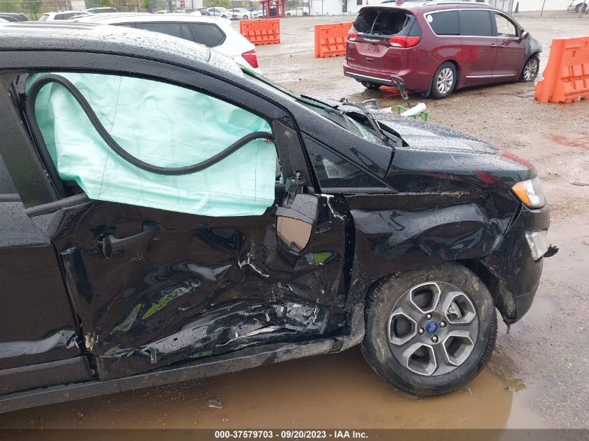 2022 FORD ECOSPORT S - MAJ6S3FL4NC467649