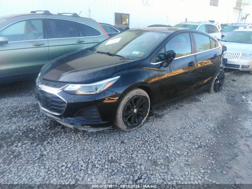 2019 CHEVROLET CRUZE LT - 1G1BE5SM1K7144876