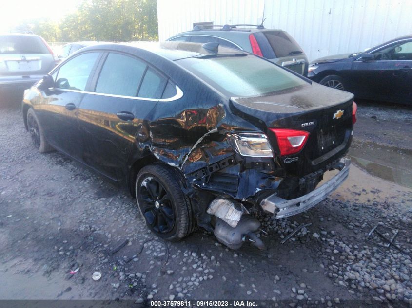 2019 CHEVROLET CRUZE LT - 1G1BE5SM1K7144876