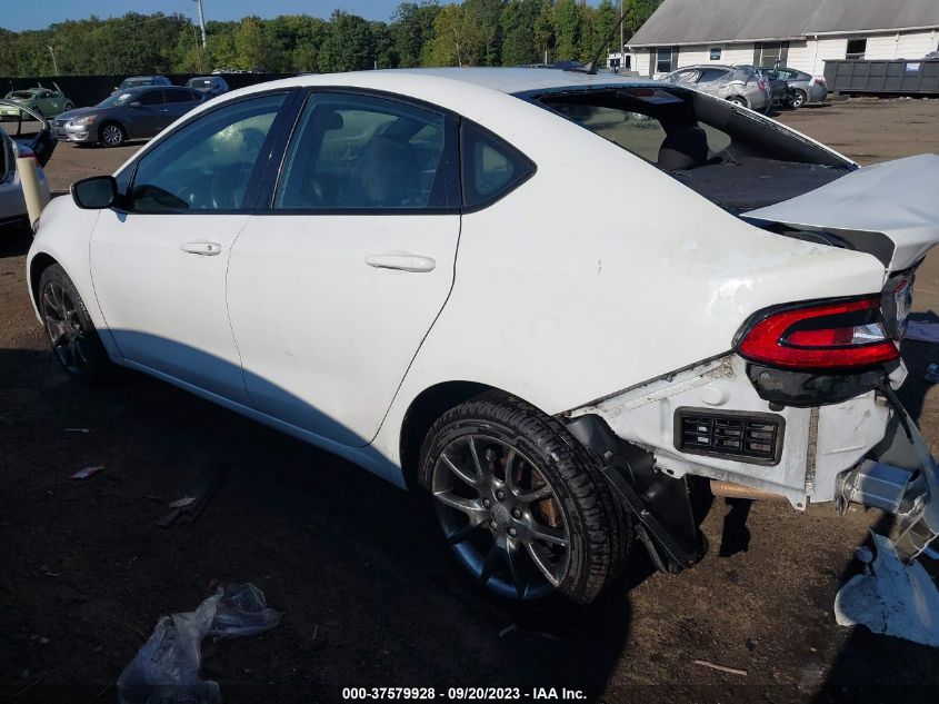 2015 DODGE DART SXT - 1C3CDFBB3FD119766