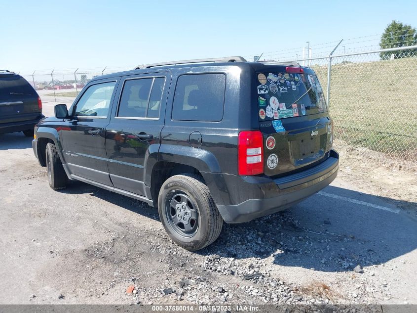 2015 JEEP PATRIOT SPORT - 1C4NJPBB4FD306081