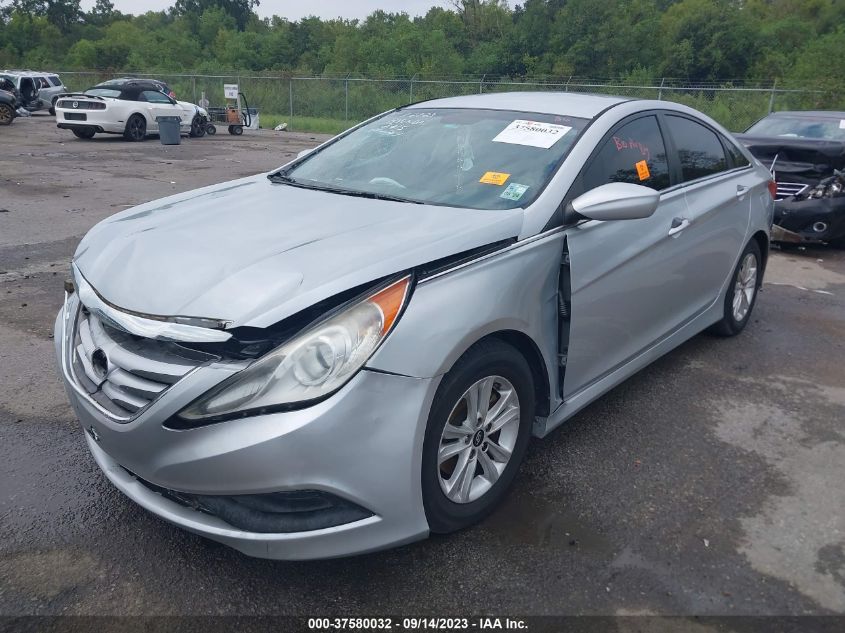 2014 HYUNDAI SONATA GLS - 5NPEB4AC7EH923361