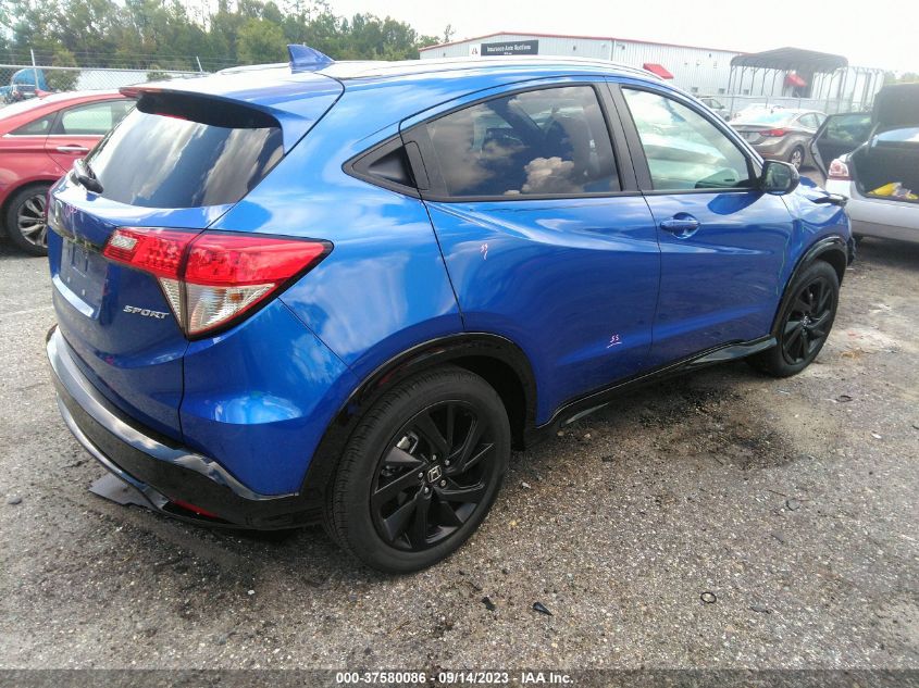 2022 HONDA HR-V SPORT - 3CZRU5H14NM734242