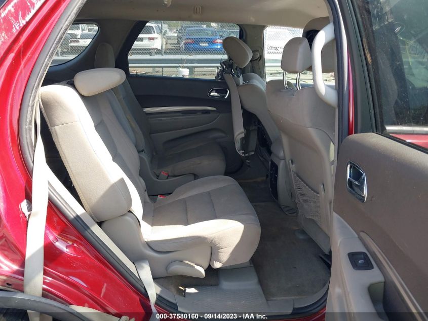 2013 DODGE DURANGO SXT - 1C4RDHAG1DC558871
