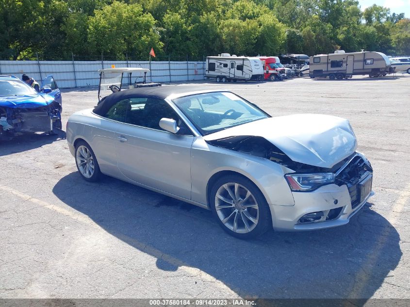 2013 AUDI A5 PREMIUM PLUS - WAULFAFH9DN000924