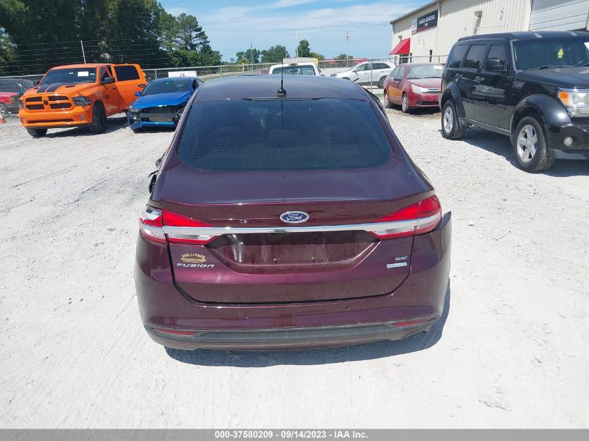 2018 FORD FUSION SE - 3FA6P0HD8JR185872