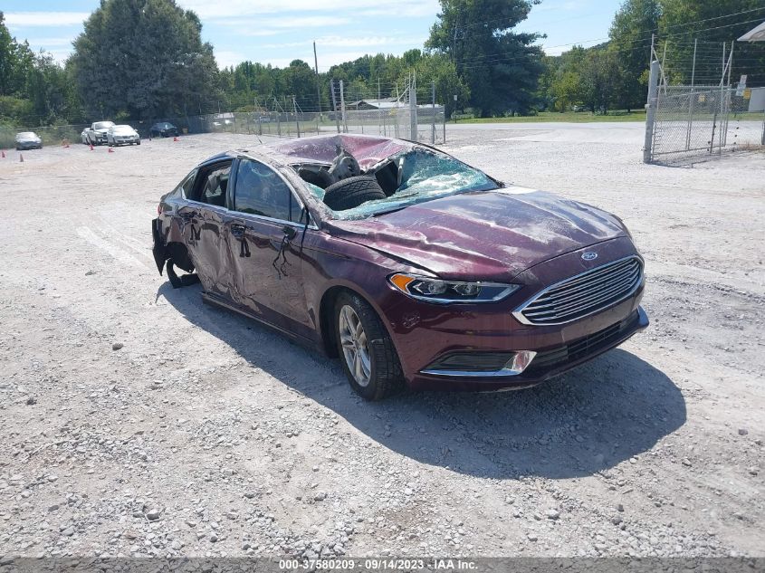 2018 FORD FUSION SE - 3FA6P0HD8JR185872