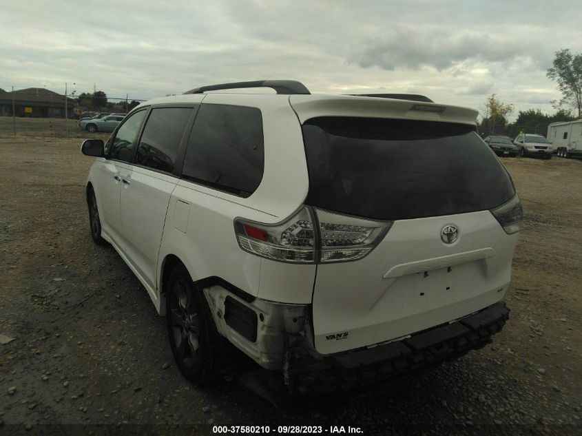 5TDXK3DC0FS638642 2015 TOYOTA SIENNA, photo no. 3