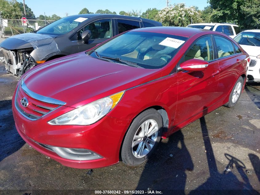 2014 HYUNDAI SONATA GLS - 5NPEB4AC8EH880438