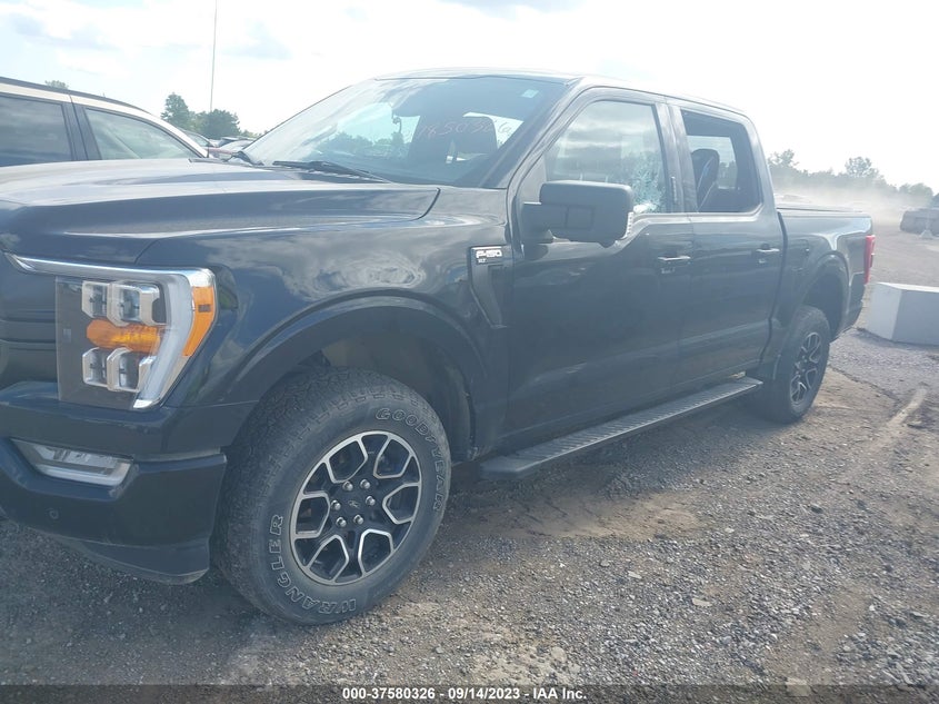 VIN 1FTEW1EP1MKD72733 2021 FORD F-150 XL/XLT/LARIAT