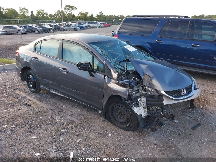 2015 HONDA CIVIC SEDAN LX - 19XFB2F53FE041936