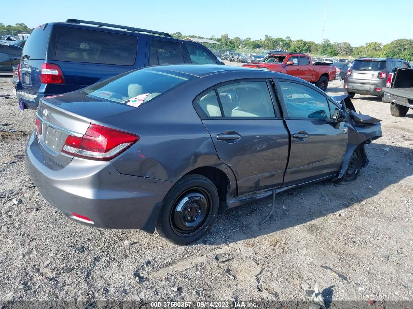 2015 HONDA CIVIC SEDAN LX - 19XFB2F53FE041936