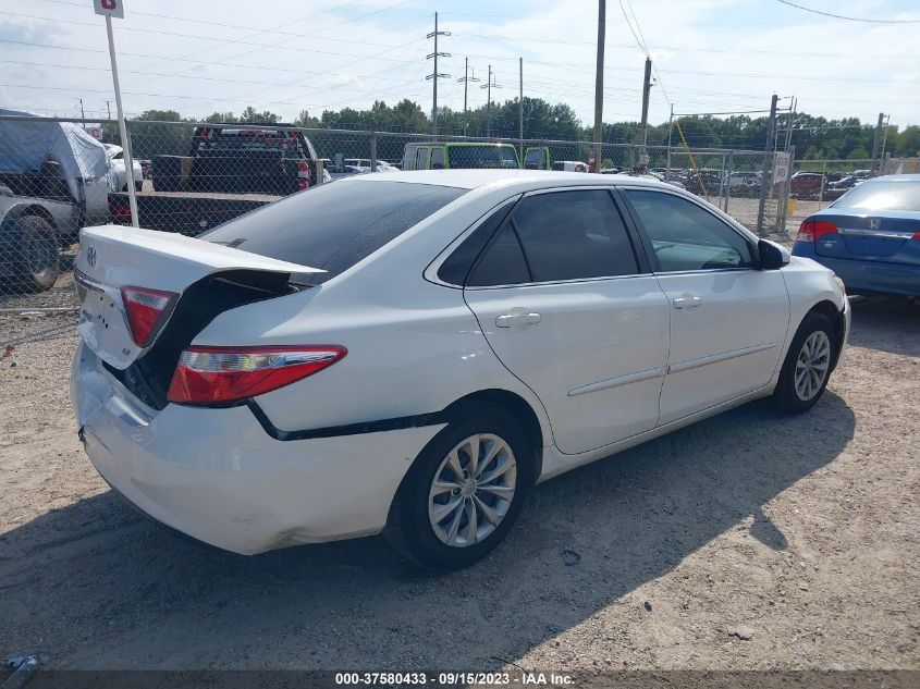 2016 TOYOTA CAMRY XLE/SE/LE/XSE - 4T4BF1FK1GR517396