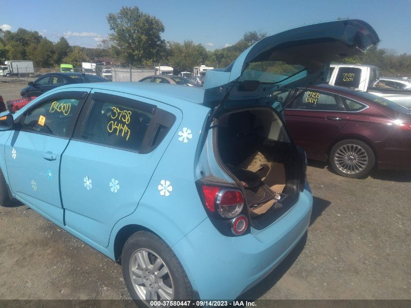 2014 CHEVROLET SONIC LT - 1G1JC6SH5E4175595
