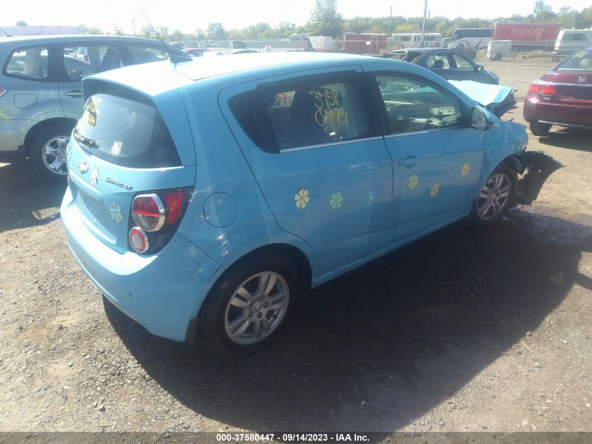 2014 CHEVROLET SONIC LT - 1G1JC6SH5E4175595