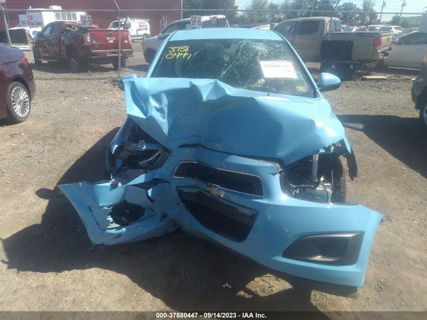 2014 CHEVROLET SONIC LT - 1G1JC6SH5E4175595