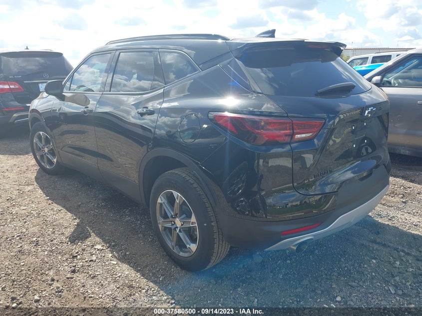 VIN 3GNKBCR45PS220593 2023 CHEVROLET BLAZER LT