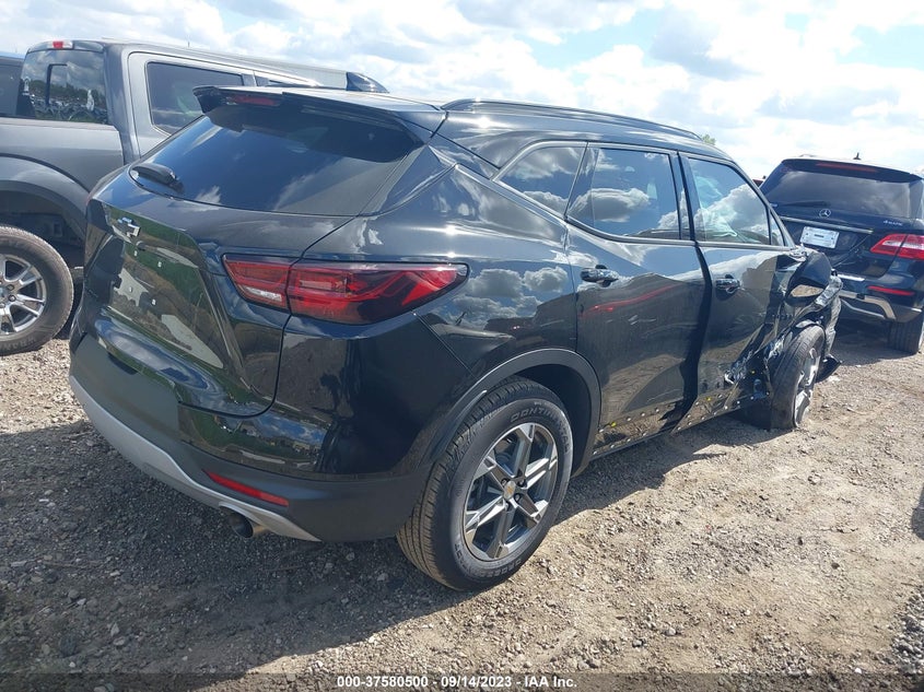 VIN 3GNKBCR45PS220593 2023 CHEVROLET BLAZER LT