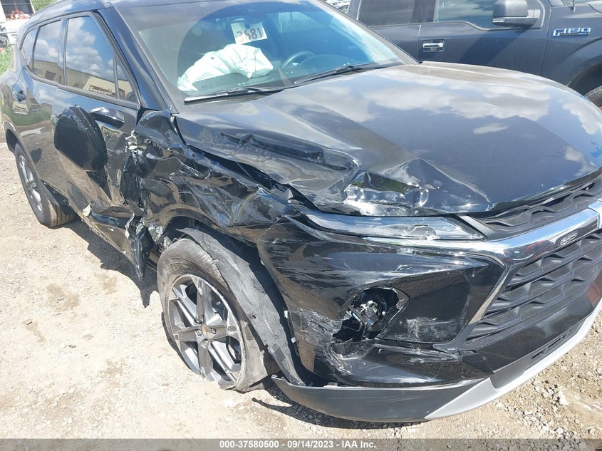 VIN 3GNKBCR45PS220593 2023 CHEVROLET BLAZER LT