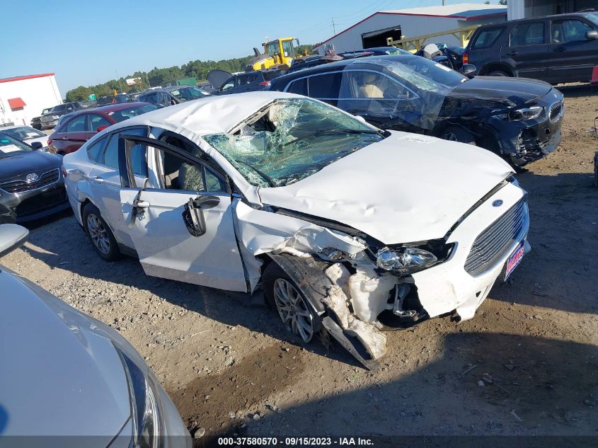 2016 FORD FUSION S - 3FA6P0G72GR276012