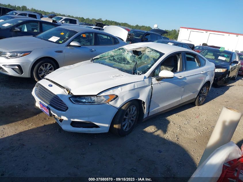 2016 FORD FUSION S - 3FA6P0G72GR276012