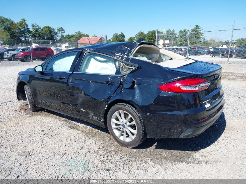 2020 FORD FUSION SE - 3FA6P0HD0LR197095