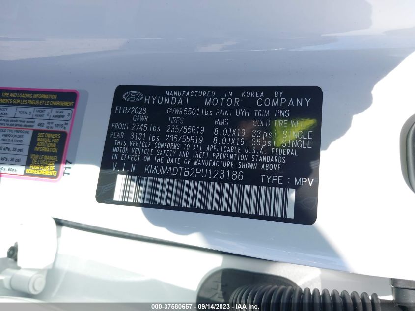 2023 GENESIS GV70 2.5T KMUMADTB2PU123186