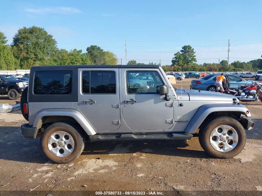 2013 JEEP WRANGLER UNLIMITED SAHARA - 1C4BJWEG7DL629080