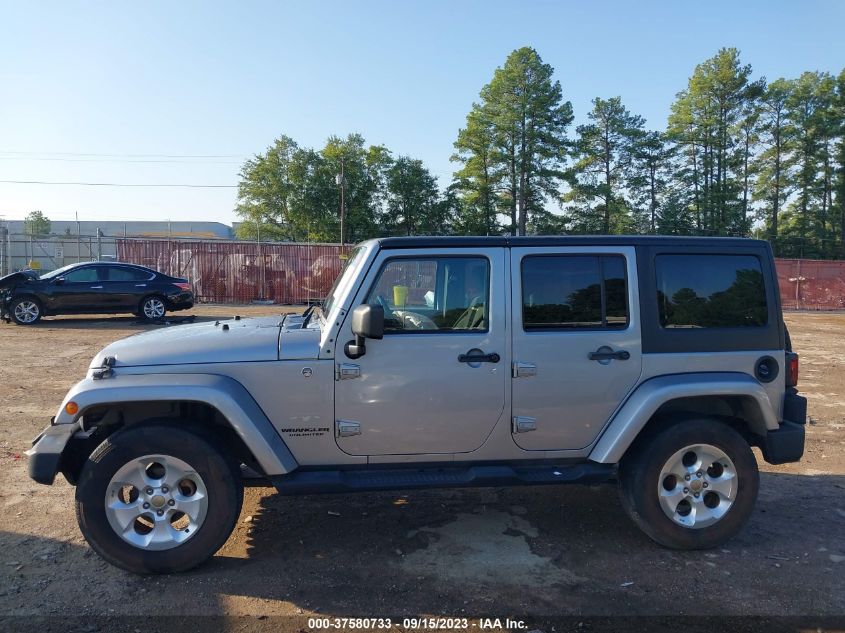 2013 JEEP WRANGLER UNLIMITED SAHARA - 1C4BJWEG7DL629080