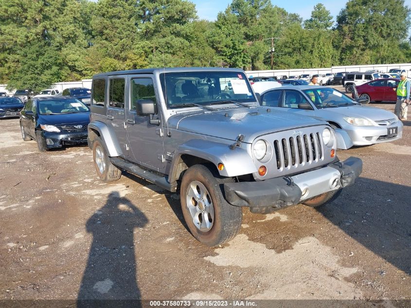 2013 JEEP WRANGLER UNLIMITED SAHARA - 1C4BJWEG7DL629080