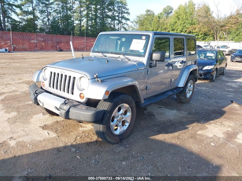 2013 JEEP WRANGLER UNLIMITED SAHARA - 1C4BJWEG7DL629080
