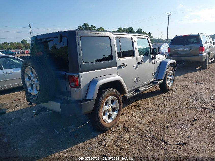2013 JEEP WRANGLER UNLIMITED SAHARA - 1C4BJWEG7DL629080