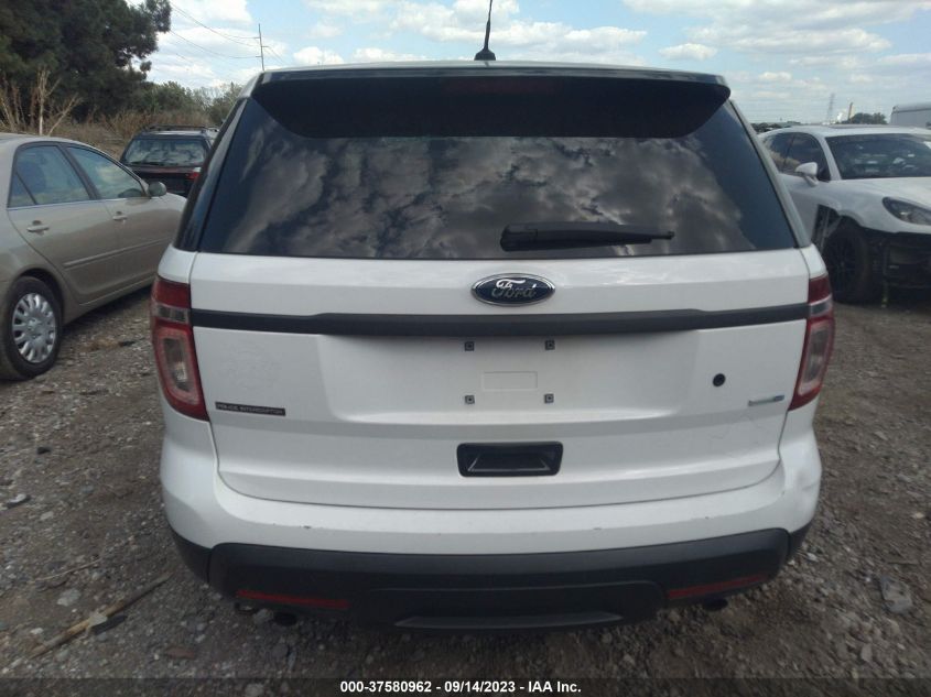 2013 FORD UTILITY POLICE 1FM5K8AR2DGC73333