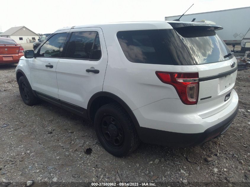 2013 FORD UTILITY POLICE 1FM5K8AR2DGC73333