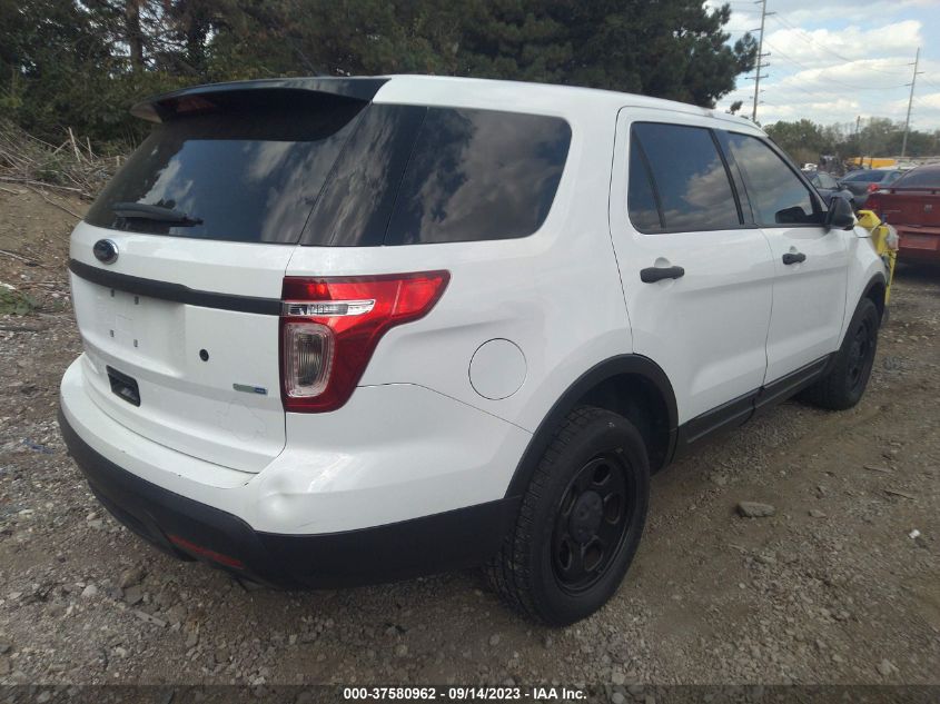 2013 FORD UTILITY POLICE 1FM5K8AR2DGC73333