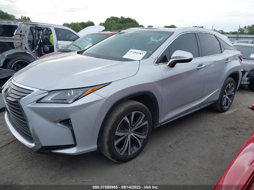 VIN 2T2ZZMCA2HC061209 2017 LEXUS RX RX 350