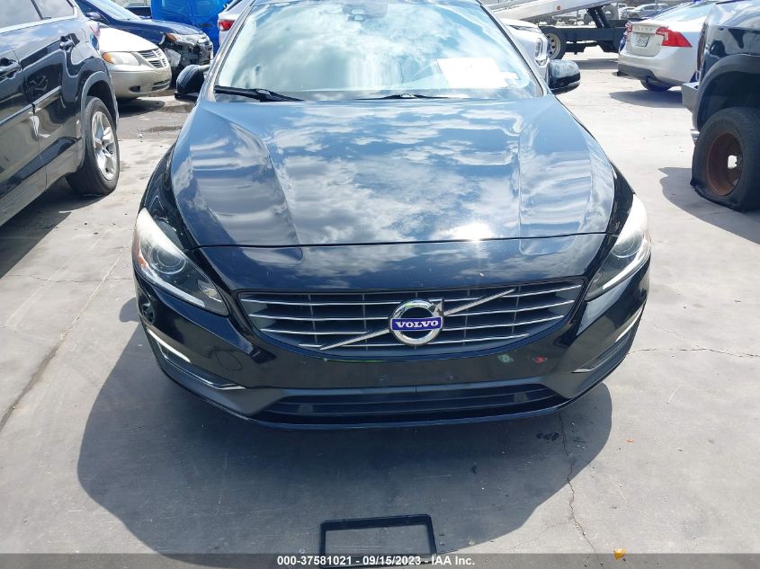 2014 VOLVO S60 T5 - YV1612FS8E2273267