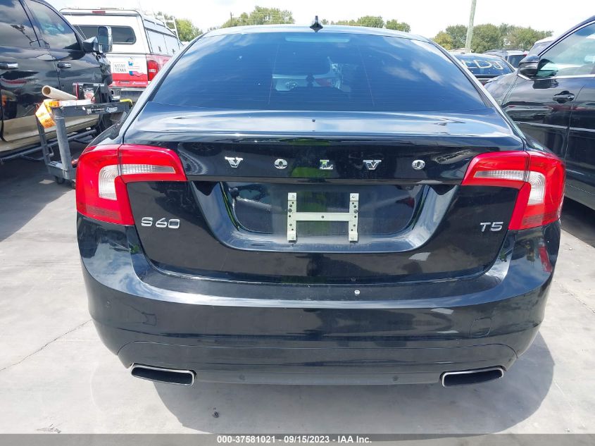2014 VOLVO S60 T5 - YV1612FS8E2273267