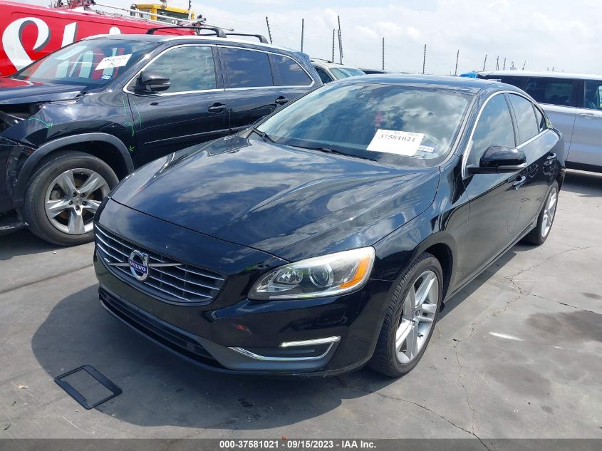 2014 VOLVO S60 T5 - YV1612FS8E2273267
