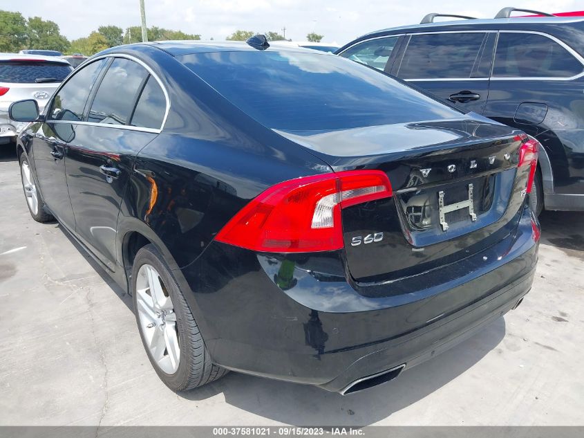 2014 VOLVO S60 T5 - YV1612FS8E2273267