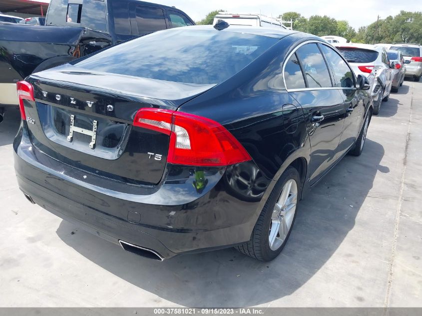 2014 VOLVO S60 T5 - YV1612FS8E2273267