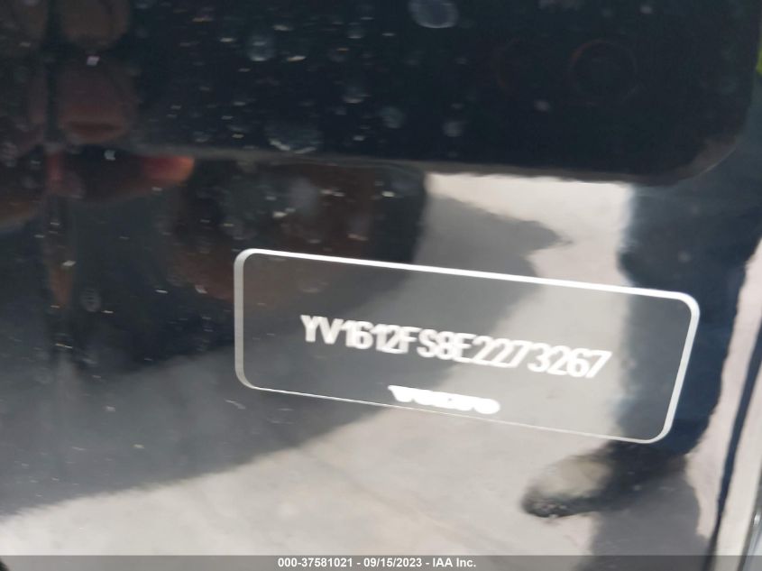 2014 VOLVO S60 T5 - YV1612FS8E2273267