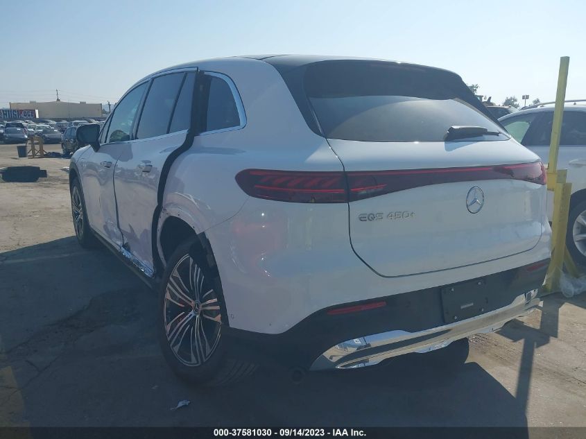 2023 MERCEDES-BENZ EQS EQS 450+ - 4JGDM2DB6PA012800