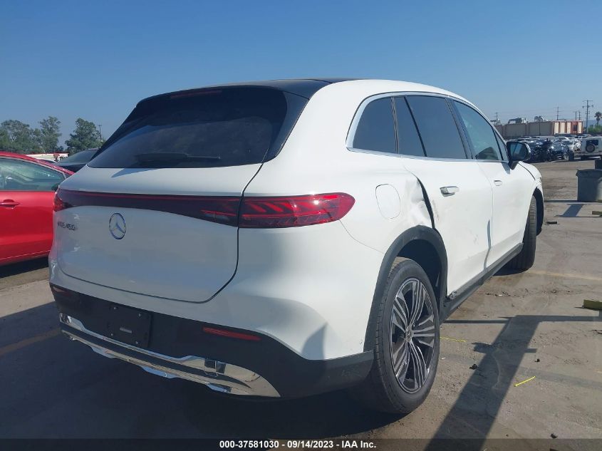 2023 MERCEDES-BENZ EQS EQS 450+ - 4JGDM2DB6PA012800