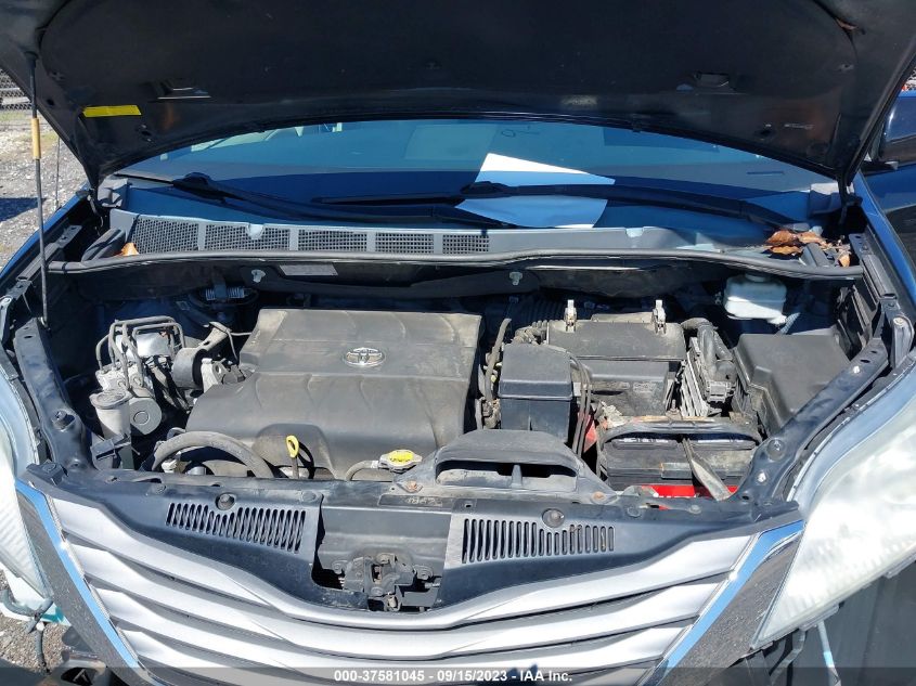 2013 TOYOTA SIENNA XLE AAS/XLE/LTD - 5TDYK3DCXDS294285