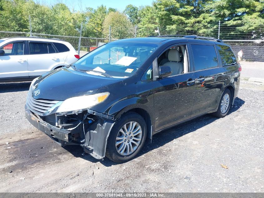 2013 TOYOTA SIENNA XLE AAS/XLE/LTD - 5TDYK3DCXDS294285