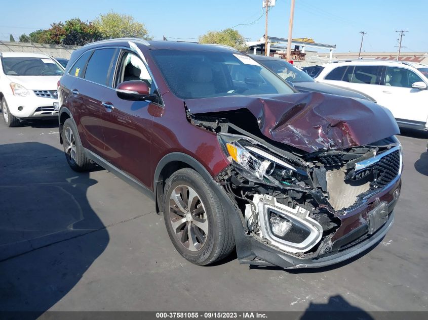 2016 KIA SORENTO EX - 5XYPH4A50GG128378