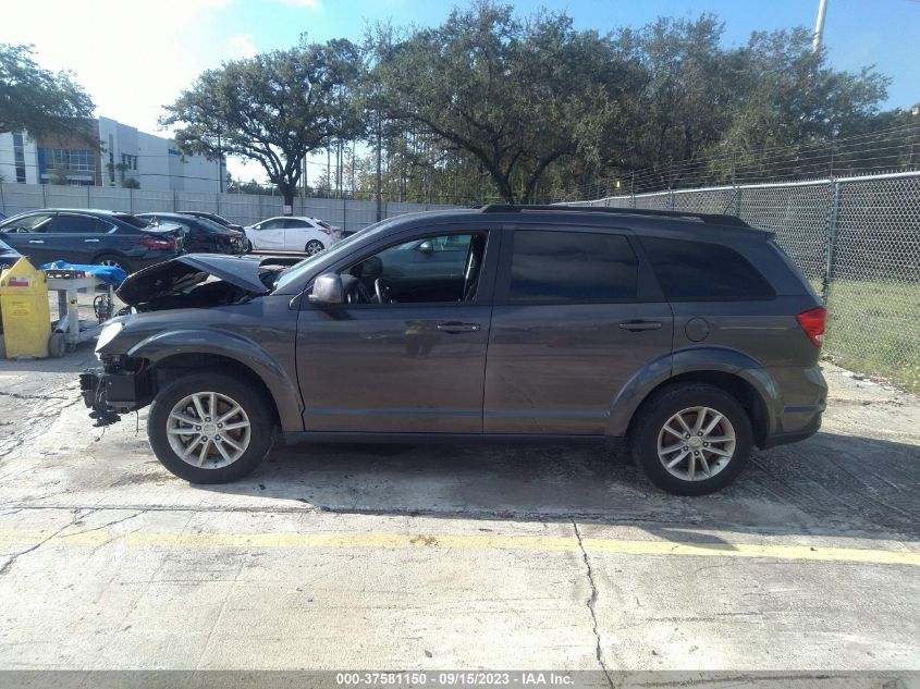 2017 DODGE JOURNEY SXT - 3C4PDCBG7HT534285