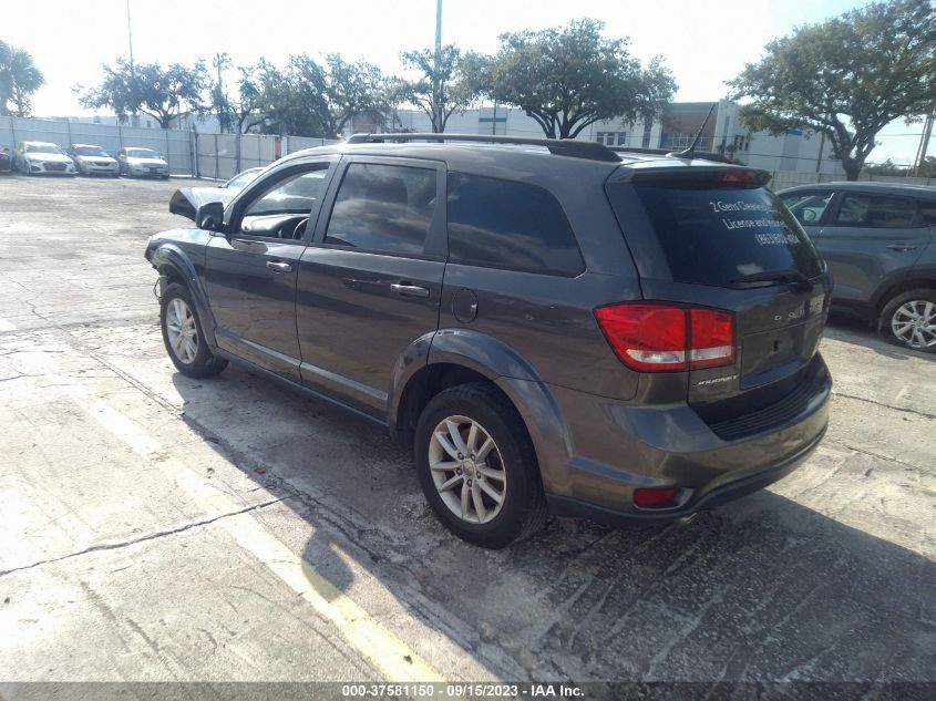 2017 DODGE JOURNEY SXT - 3C4PDCBG7HT534285