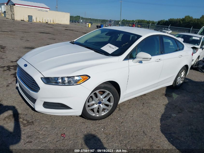2016 FORD FUSION SE - 3FA6P0H79GR203489
